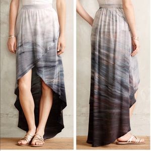 Anthropologie Gypsy 05 Seascape Maxi Skirt